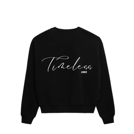 CREWNECK "TIMELESS" - Black